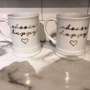 Choose Happy mugs - Set of 2